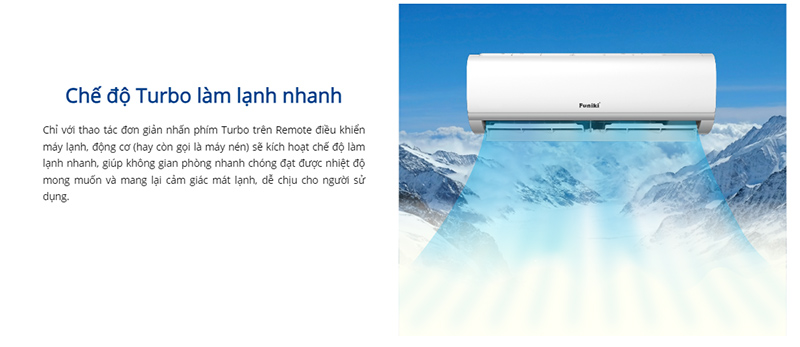 Máy lạnh Funiki inverter 2.5 HP HIC24TMU